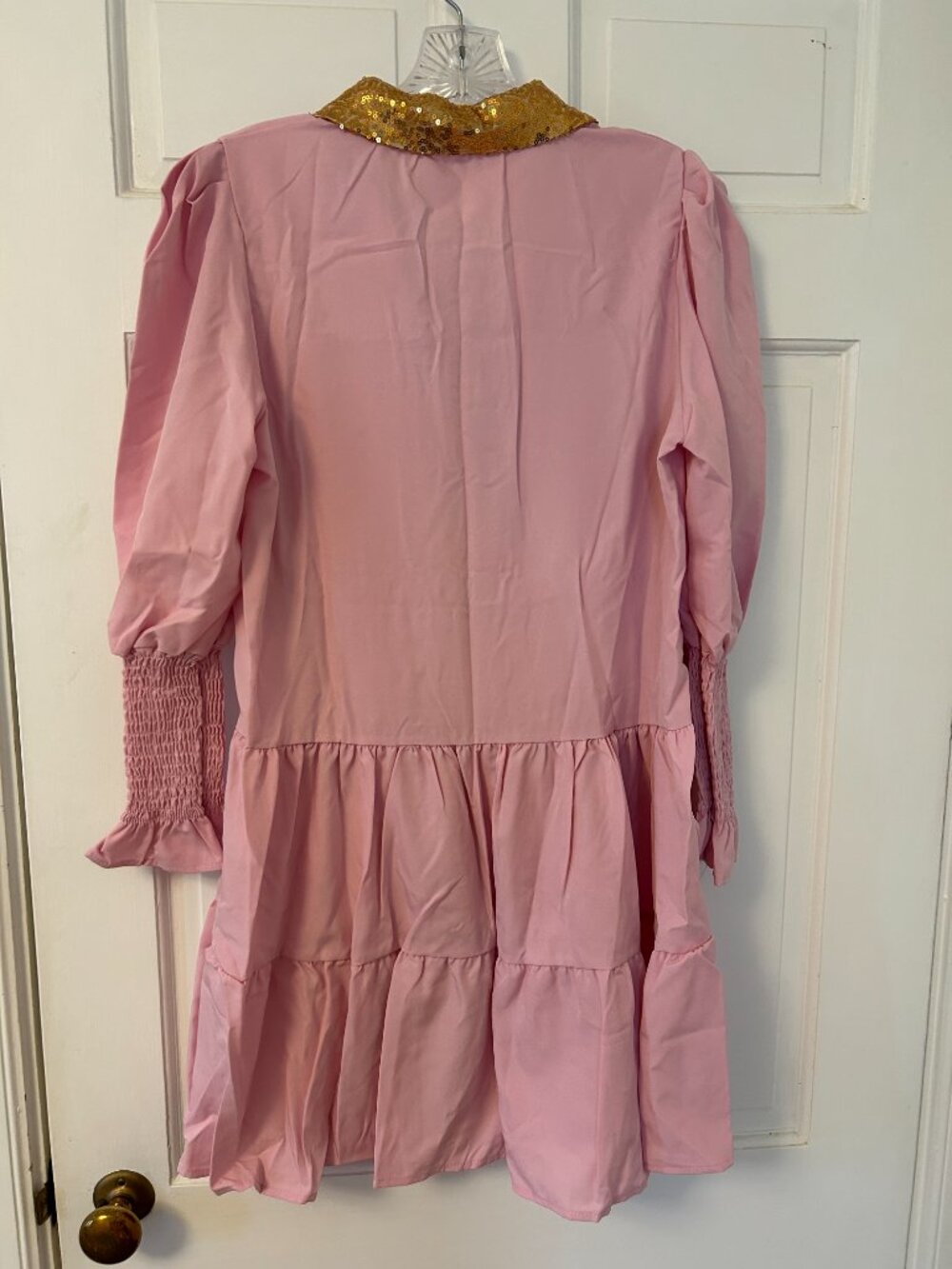 Pink Sequin Nutcracker Dress Size Small - Picture 2 of 2